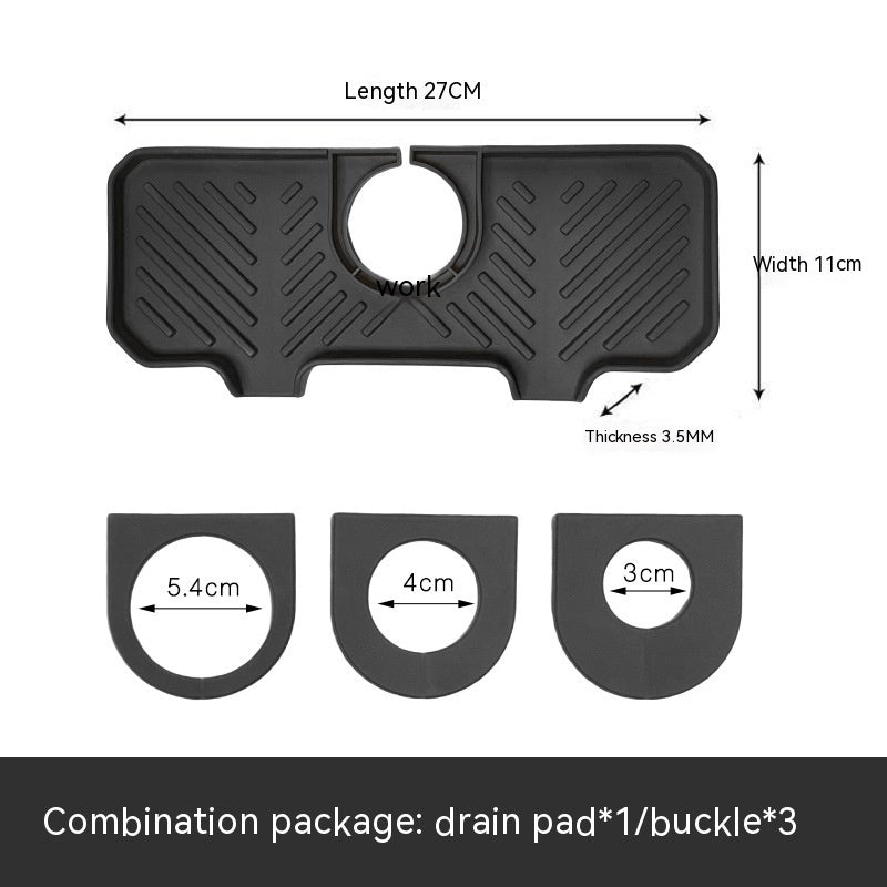 Diatomite Faucet Absorbent Mat