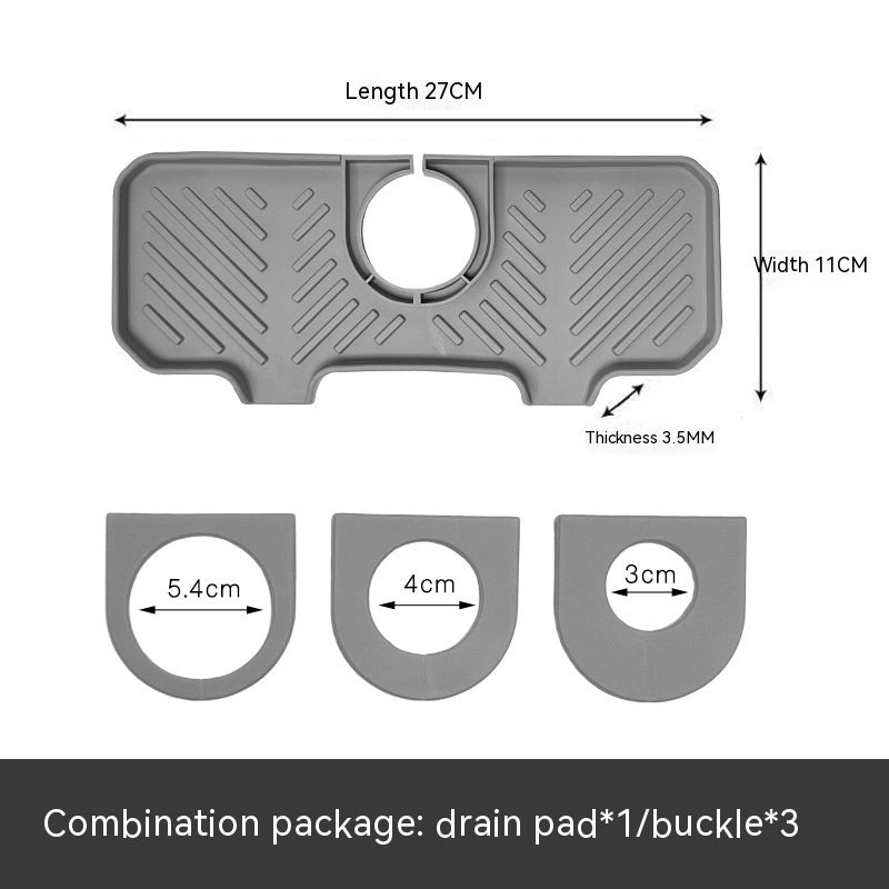 Diatomite Faucet Absorbent Mat